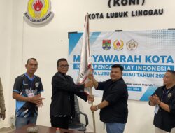 ‎Terpilih Aklamasi, IPSI Kota Lubuklinggau Kembali Dinakhodai Epi Samsul Komar 