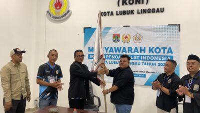 ‎Terpilih Aklamasi, IPSI Kota Lubuklinggau Kembali Dinakhodai Epi Samsul Komar 